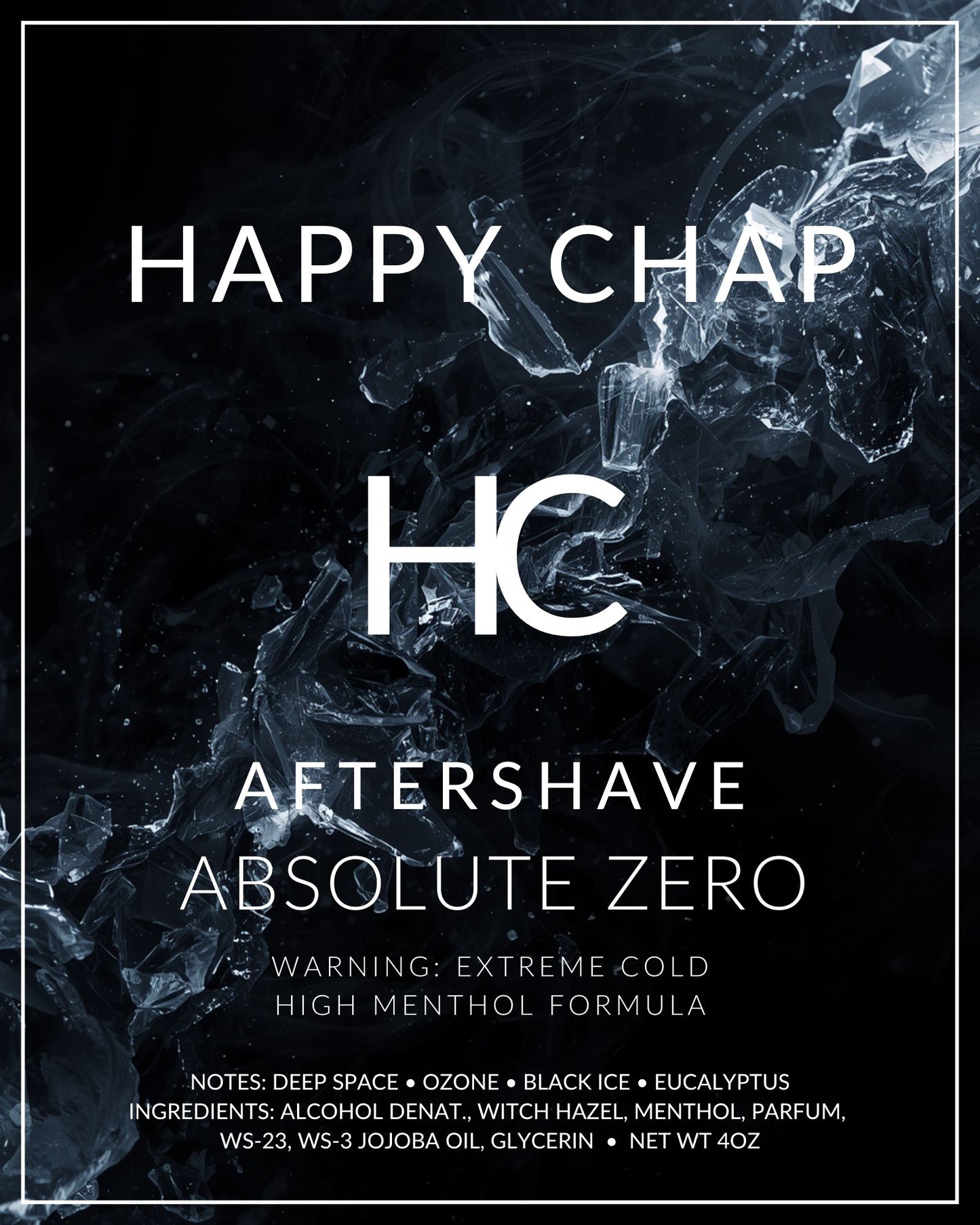 ABSOLUTE ZERO AFTERSHAVE SPLASH