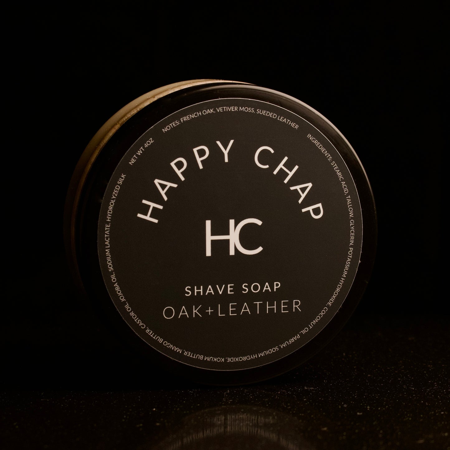 OAK+LEATHER SHAVE SOAP