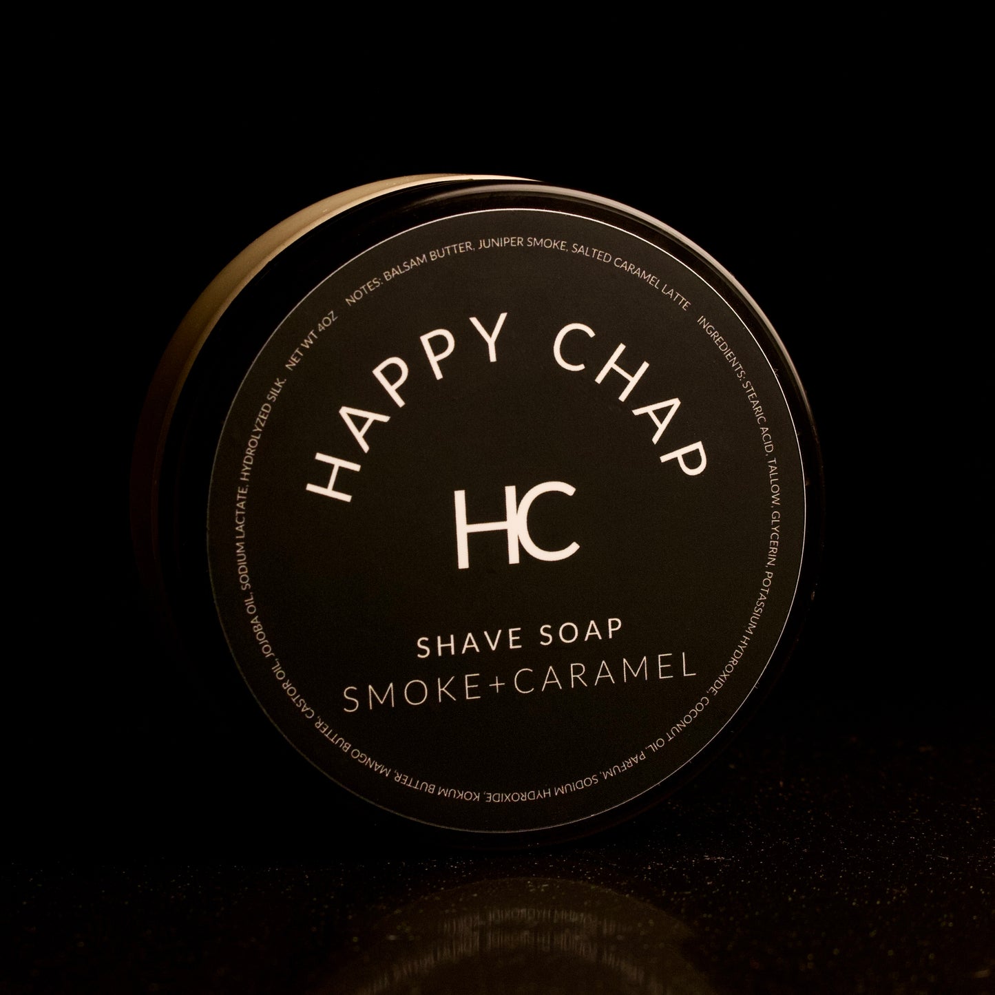 SMOKE+CARAMEL SHAVE SOAP