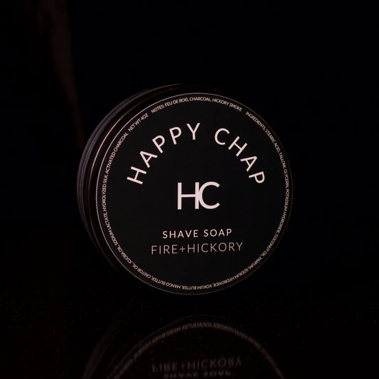 FIRE+HICKORY SHAVE SOAP
