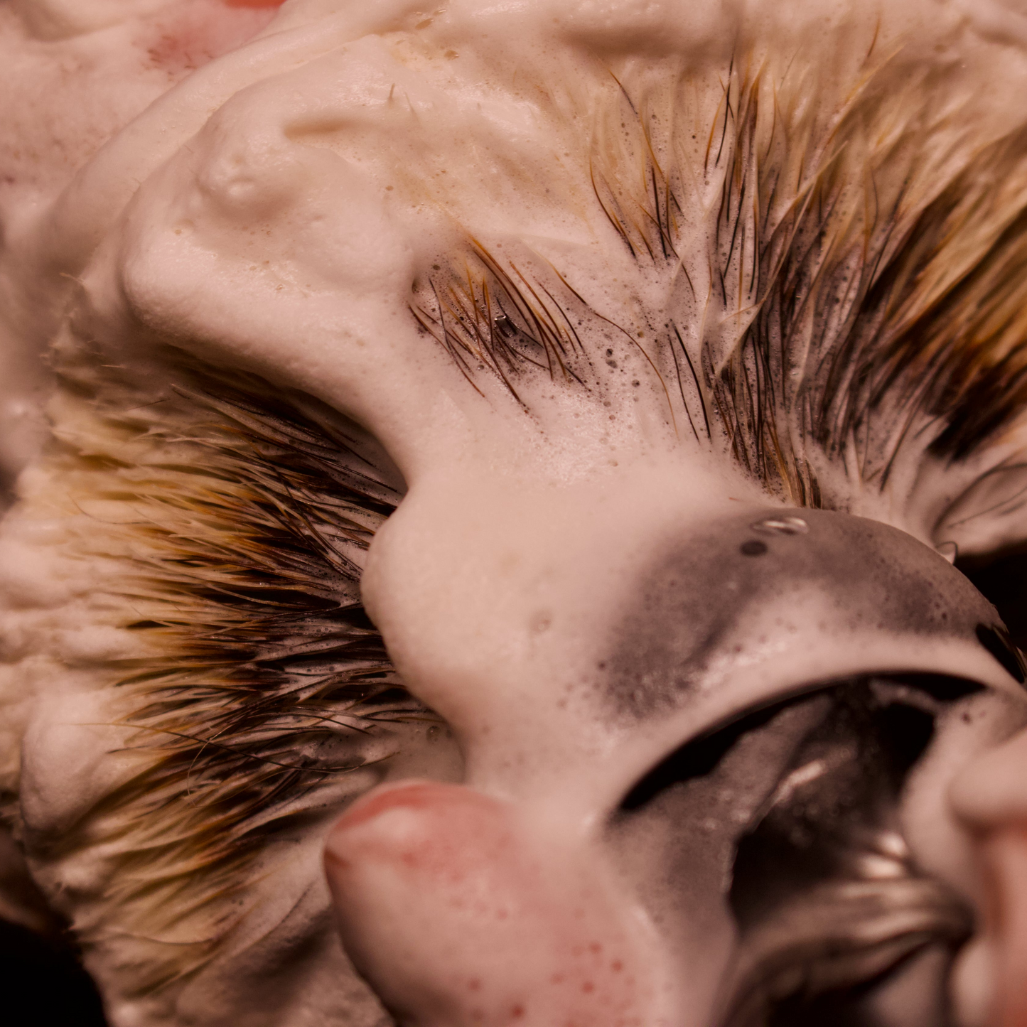 SMOKE+CARAMEL SHAVE SOAP